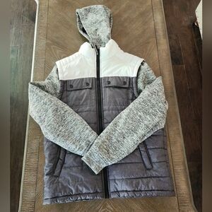 Hard Edge Men's Full Zip Hooded Jacket